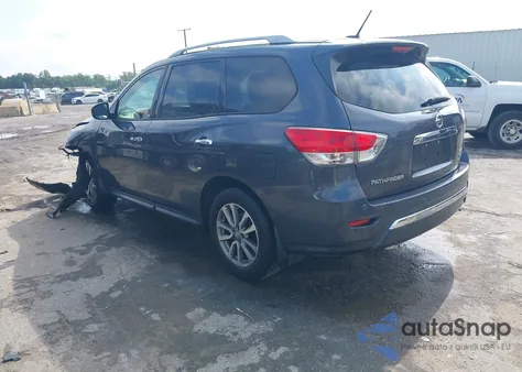 2014 Nissan Pathfinder Sv z USA, uszkodzony, nr VIN 5N1AR2MM8EC652451